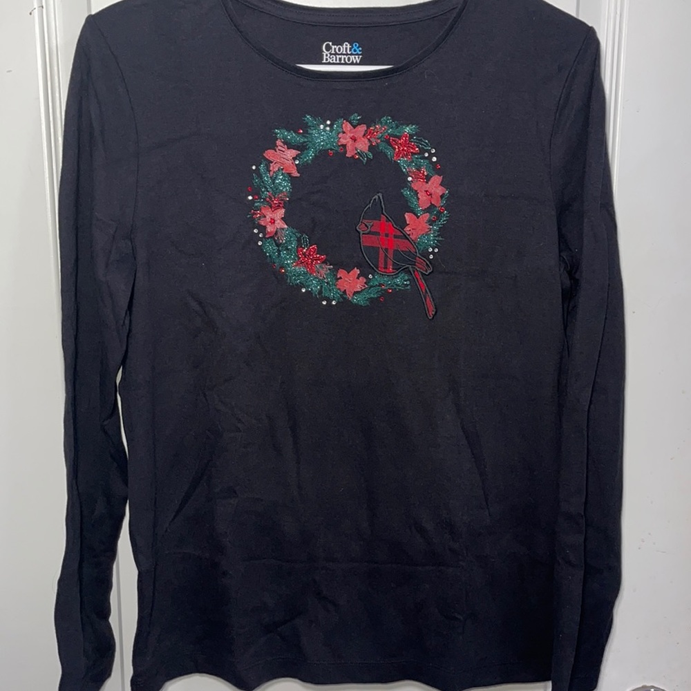 Croft & barrow Christmas long sleeve shirt